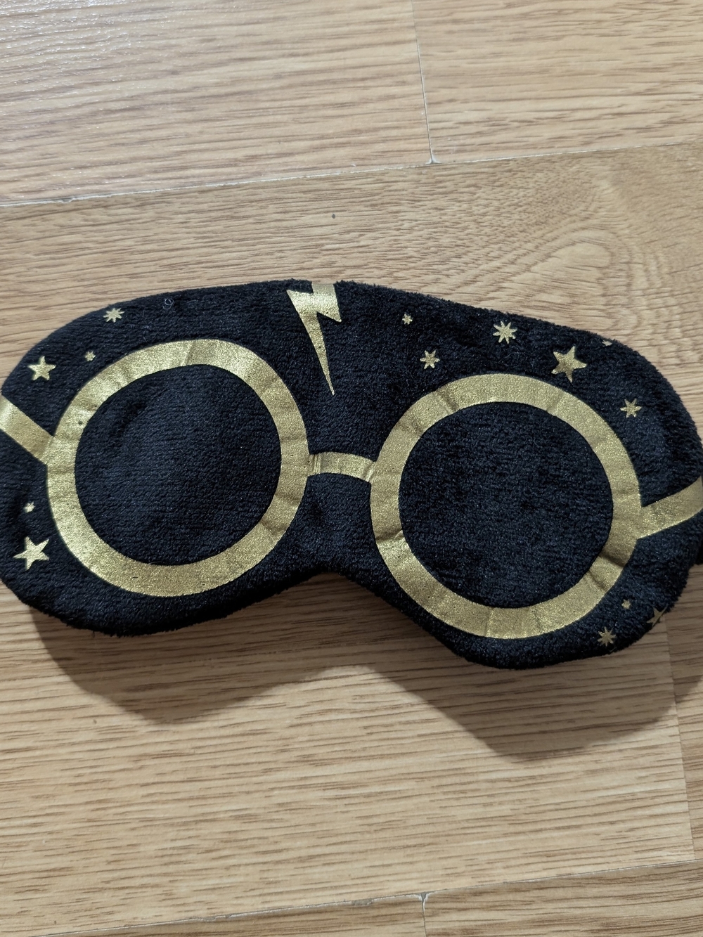 Warner Bros. Harry Potter Rare Collection Black Fleece Sleep Mask